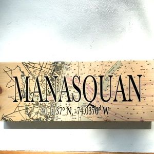 Manasquan New Jersey Plaque
